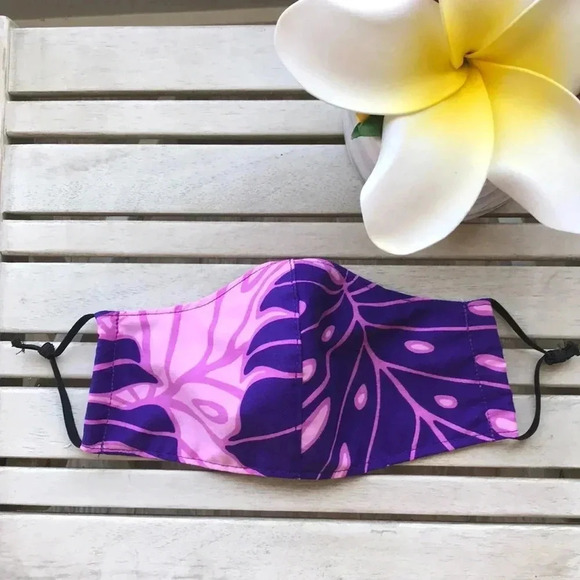 Hawaiian Fabric Masks - Picture 3 of 3